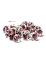NEW! 20-100 Glow In The Dark Cranberry Red Lampwork Round Glass Beads 8mm ~ Stylish Jewellery Making